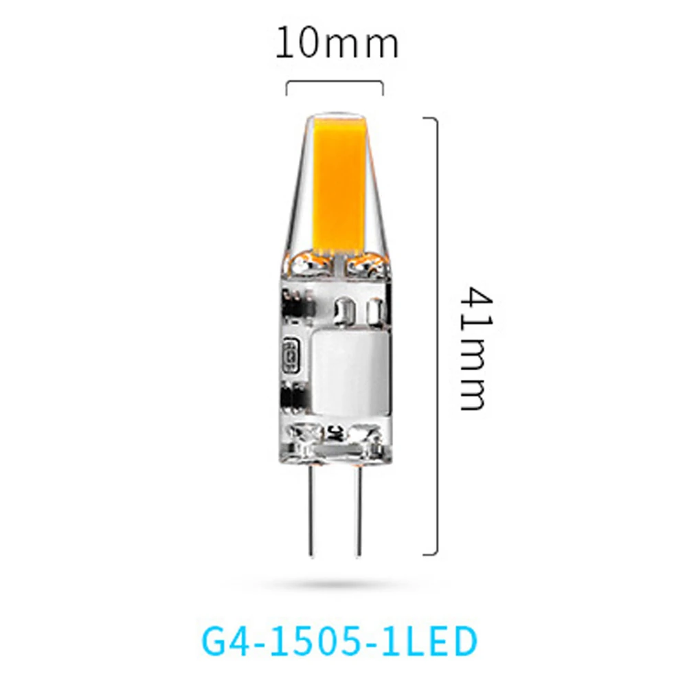 5w led g4 lampa lampada g4 led cob AC DC 12v lumina nu flicker înlocui 360 Fascicul de Unghiul Candelabru cu Halogen bec led g4 5pcs 1
