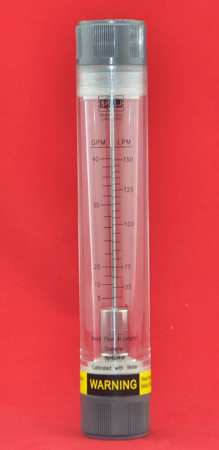 LZM-25G de Conducte de apă/aer acrilice debitmetru industy debitmetru de sex feminin 1