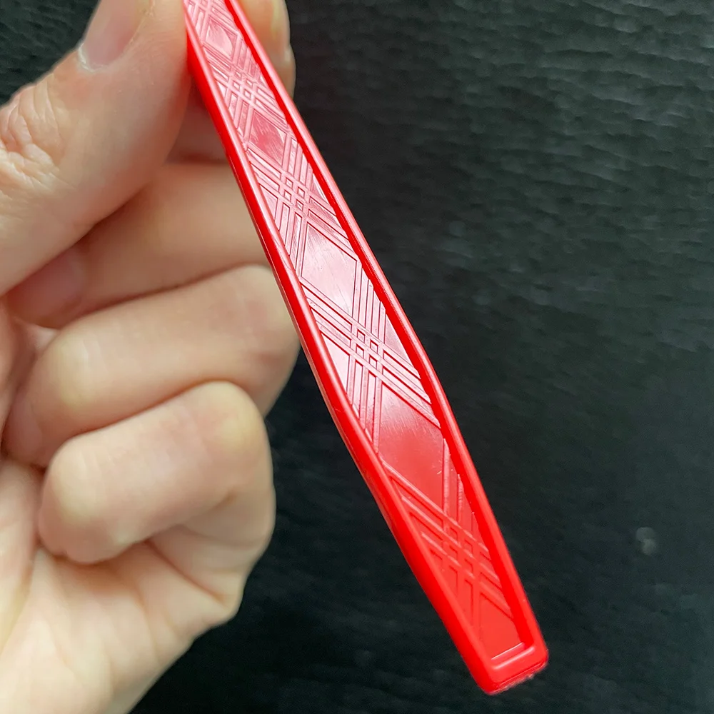 30pcs Roșu Linguri de Plastic Set de Cuțit Vrac Tacâmuri de Unică folosință, Tacâmuri din Plastic Reutilizabile Tacamuri 1