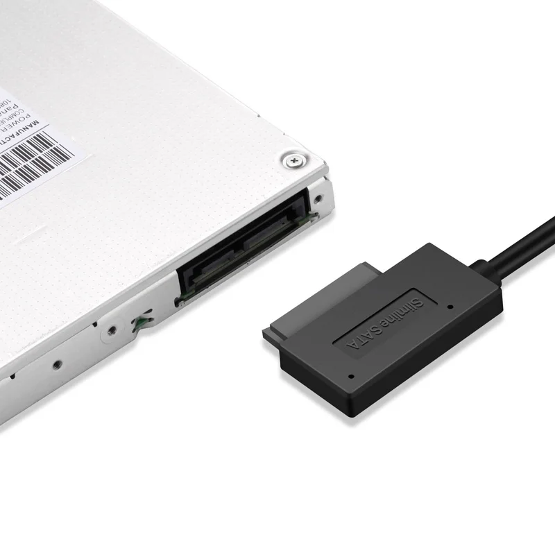USB 2.0 la 6 7 13Pin Slimline Slim SATA Cablu, Extern USB2.0 sursa de Alimentare pentru Notebook, Laptop, CD-ROM, DVD-ROM CIUDAT 2