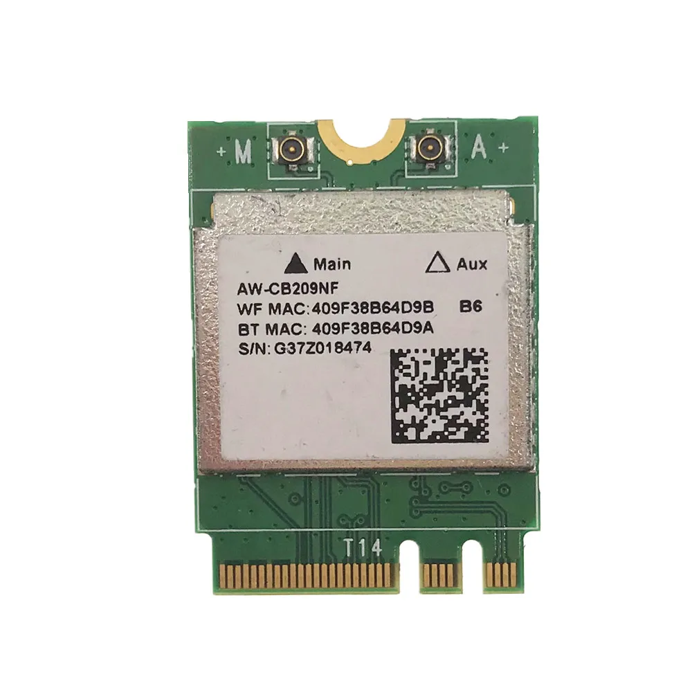 Pentru AW-CB209NF Realtek RTL8821AE Dual Band 2.4+5 ghz 433M Bluetooth V4.0 de unitati solid state M. 2 Wifi WLAN 802.11 ac Wireless Card 0