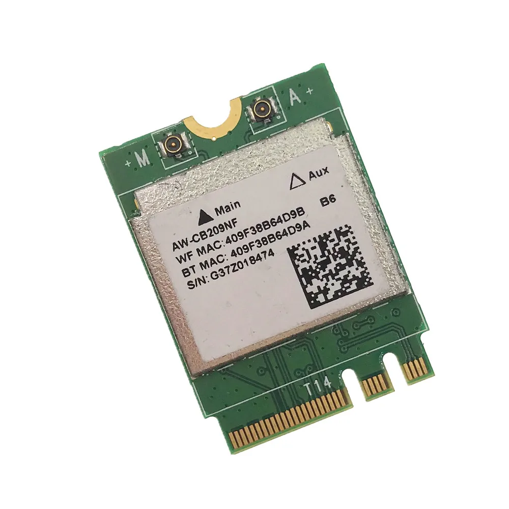 Pentru AW-CB209NF Realtek RTL8821AE Dual Band 2.4+5 ghz 433M Bluetooth V4.0 de unitati solid state M. 2 Wifi WLAN 802.11 ac Wireless Card 2