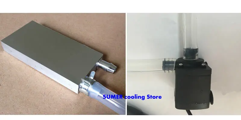 ARSYLID 1meter 8x12 apă de răcire conductă transparentă ultra silicon moale conducte pentru apă, bloc radiator Waterblock cooler 3