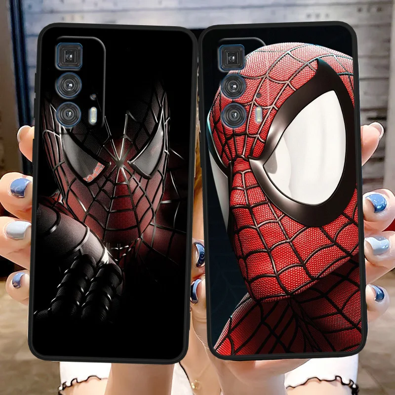 Spider-Man Eroul Caz De Telefon Pentru Motorola G E7i Stylus Putere Un Plus E C X E 30 20 Fusion Plus Lite Pro Negru 4