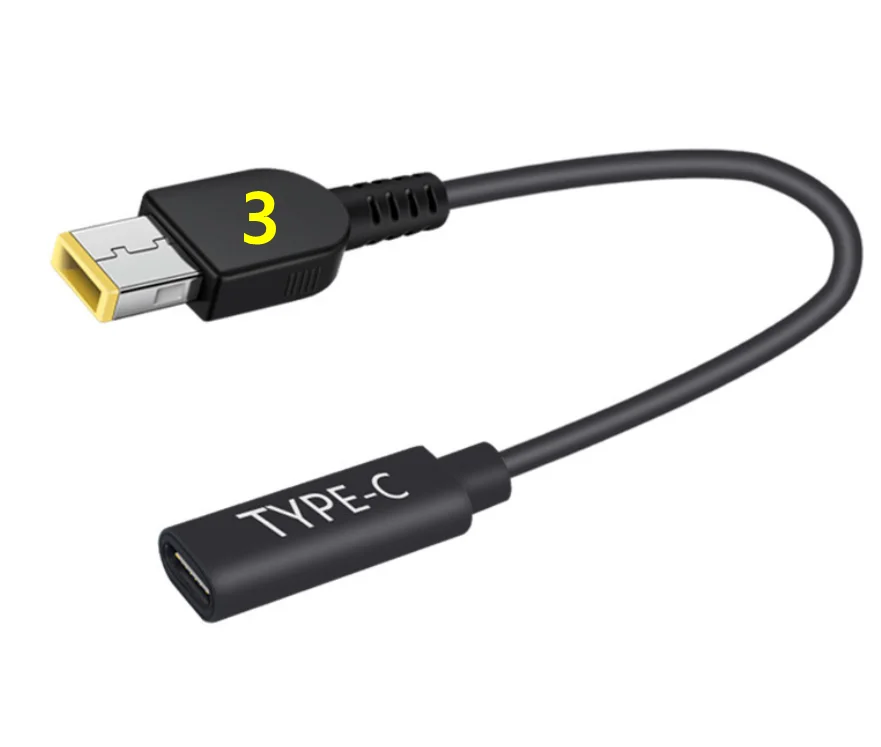 15cm USB de Tip c-DC de Putere PD Conector de Încărcare (7.9x5.5,5.5x2.5,5.5x2.1,4.8x1.7,4.0x1.7,4.0x1.35, 3.0x1.1,2.5x0.7) 3