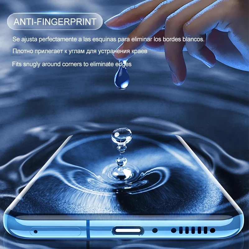 Ecran Protector Pentru LG Catifea Hidrogel Film Pe LG V40 V30 Plus Q60 K50S K50 V 40 V30 Q 60 K 50 K 50 Complet Capacul de Protecție de Film 5
