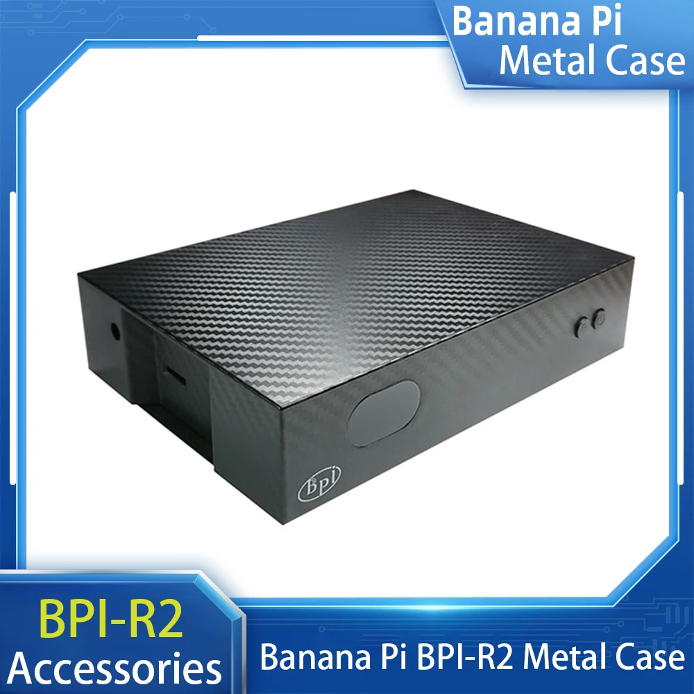 Banana Pi BPI-R2 Caz de Metal pentru Banana Pi Singur Bord Accesorii 0