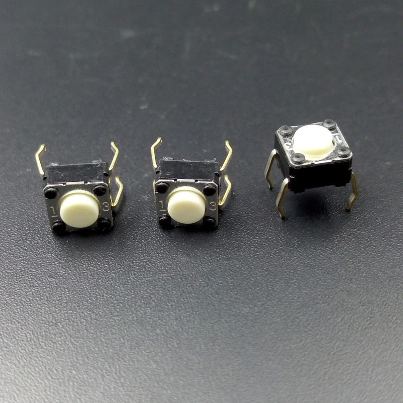 2 buc originale Omron B3F lumină touch comutator buton tactil pentru Logitech G300 G402 G600 G602 M210 M215 M325 M557 6*6*4.3 mm 1