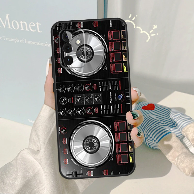 Muzica electronica Controler DJ Mixer Caz Pentru Samsung Galaxy A12 A32 A42 A52 A72 A50 A70 A10 A20 A21S A52S A51 A71 Capacul Telefonului 2