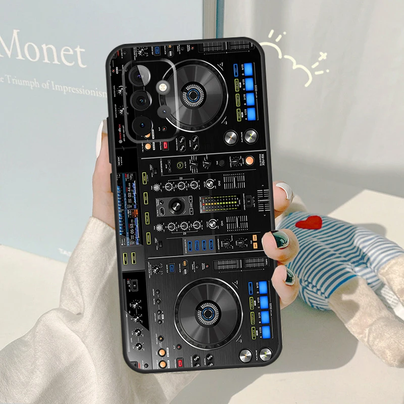 Muzica electronica Controler DJ Mixer Caz Pentru Samsung Galaxy A12 A32 A42 A52 A72 A50 A70 A10 A20 A21S A52S A51 A71 Capacul Telefonului 3
