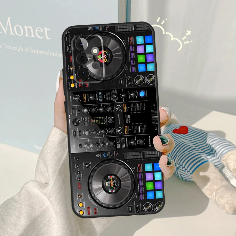 Muzica electronica Controler DJ Mixer Caz Pentru Samsung Galaxy A12 A32 A42 A52 A72 A50 A70 A10 A20 A21S A52S A51 A71 Capacul Telefonului 5