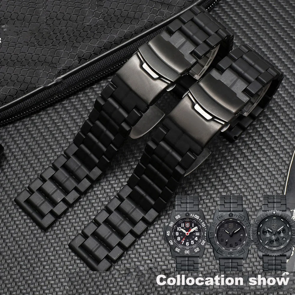 PENTRU CASIO PROTREK serie plastic ceas din oțel cu PRW-60 / YT PRW-30 / 50 / 70 lumina lanț 0