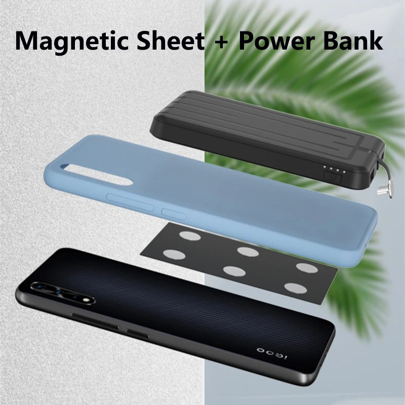 10000mAh Magnetic Power Bank Pentru iPhone 13 12 11 Pro Max X XS XR Tip C Universal Încărcător de Baterie Caz pentru Samsung Huawei, Xiaomi 4