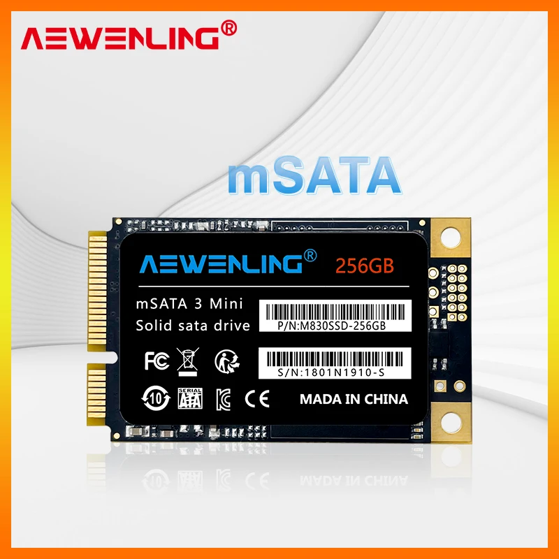 AEWENLING mSATA3 SSD de 128gb, 256gb 512GB Mini 64gb HDD de 1TB Pentru calculator 30mmx50mm Intern Solid state Drive hard de laptop hp 0