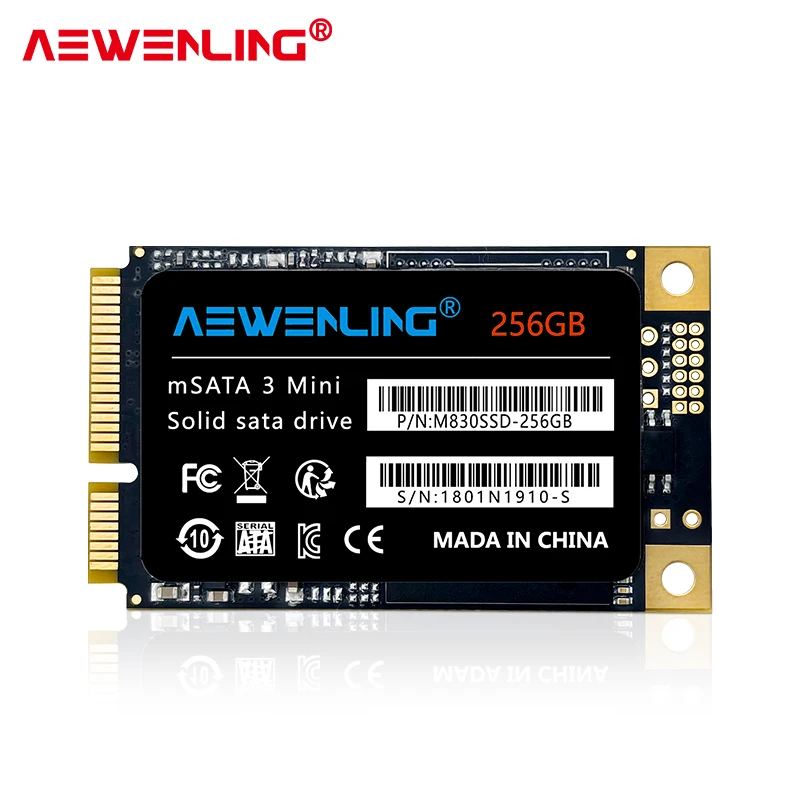 AEWENLING mSATA3 SSD de 128gb, 256gb 512GB Mini 64gb HDD de 1TB Pentru calculator 30mmx50mm Intern Solid state Drive hard de laptop hp 2