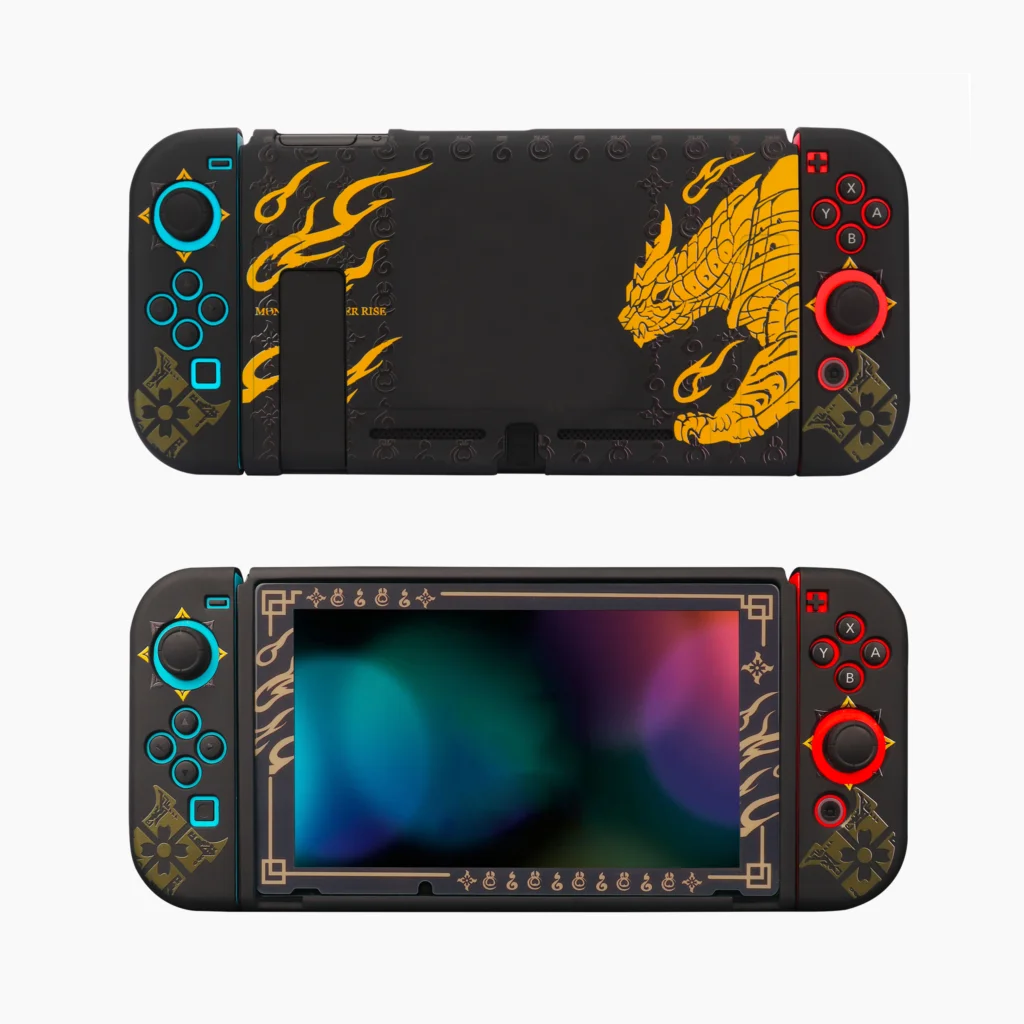 Chenar colorat, Film Temperat Pahar Ecran Protector Guard Cadru pentru Nintendo Comutator Consolă de jocuri Acopere NS Protecție Accesoriu 2