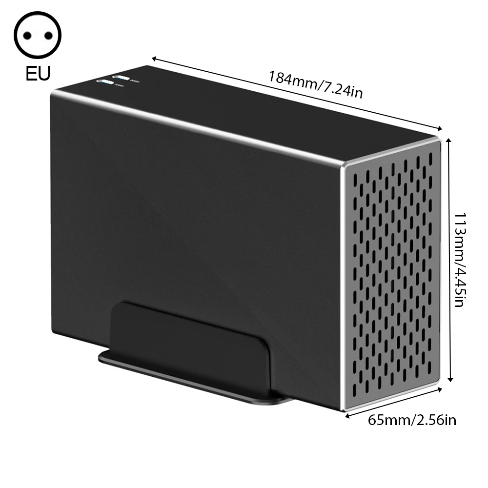 3.5 Dual Bay hdd extern cabina de Matrice raid Cabinet sata Hard Disk Array cu RAID Funcția USB Disk Array Cutie Dual Bay 2