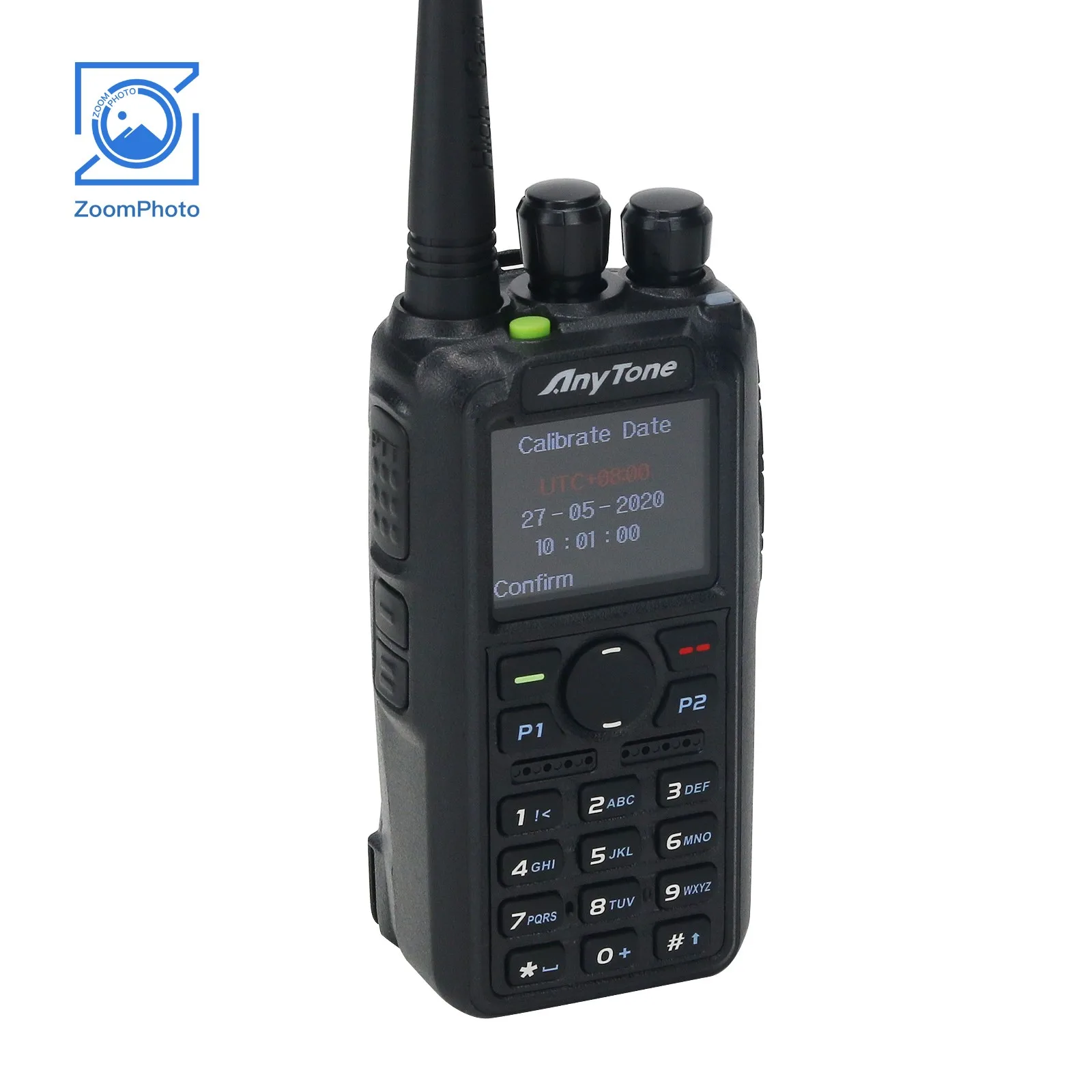 AnyTone AT-D878UVII Plus Bluetooth Portabil de Emisie-recepție Digitală Walkie Talkie 10KM DMR/FM Dual-Mode 1