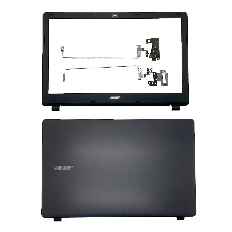 Laptop LCD Capac Spate/Frontal/zonei de Sprijin pentru mâini/Jos de Caz Pentru Acer Aspire E5-571 E5-571G E5-551G E5-521 E5-511 V3-532 Negru Shell 2