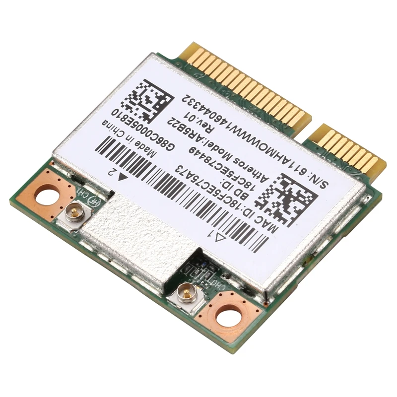 AR5B22 2.4/5GHz Dual Band Wifi Card 802.11 Ac, Bluetooth 4.0 Wireless WLAN Card pentru Lenovo Y400 Y500 Y410P S215 U330 U430 5