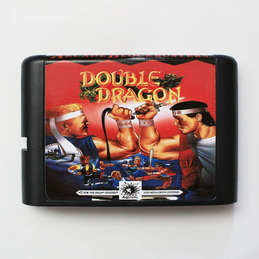 Double Dragon Joc Cartuș De 16 Biți Carte De Joc Pentru Sega Mega Drive & Sega Genesis 0