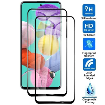 1-5PCS Plin de Protectie din sticla temperata Pentru Samsung Galaxy A51 M51 ecran protector pe a51 m5 5 a5 1 modificat tempred temperament glasd