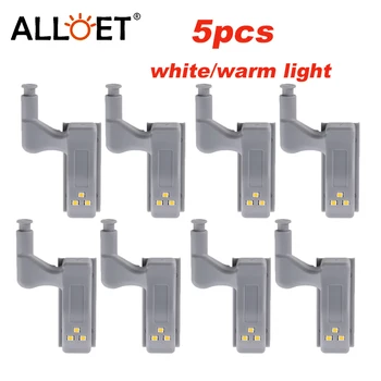 1/5pcs Universal 0.25 W LED Balama Senzor de Lumina Mecanice Inductiv Comutator pentru Cabinet Bucatarie Dormitor Dulap Wihte de Iluminat