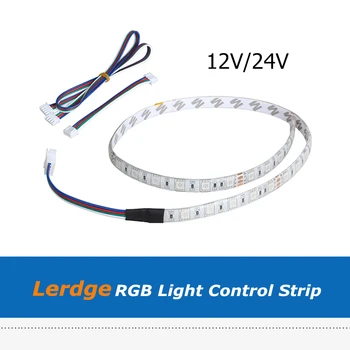 1 buc 12V 24V 60CM RGB Lumina de Control Banda cu LED-uri Impermeabil Modul Cu Cablu Pentru Lerdge Imprimantă 3D Bord