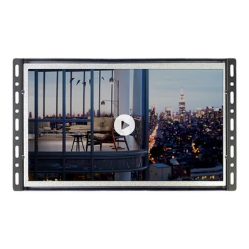 10.1 inch LCD Ecran Cu Capac Metalic SPATE USB SD Pentru Redare Video În buclă Pentru Raft de Afișare Ecran POP Carton Display