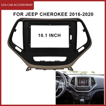 10.1 Inch Radio Auto Măști Pentru Jeep Cherokee 2016-2020 Stereo de Bord Cadru de Instalare 2 Din GPS MP5 Player Android