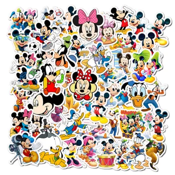 10/30/50pcs Disney Mickey Mouse Desene animate Clasice Decalcomanii Autocolante DIY Chitara Skateboard Telefon rezistent la apa Graffiti Autocolant pentru Copii