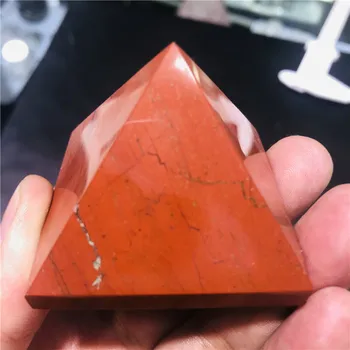 100% naturale jasp roșu piatră de cuarț crystal pyramid vindecare reiki Chakra