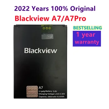 100% Original Blackview A7 Baterie 2800mAh Înapoi de Înlocuire a Bateriei Pentru Blackview A7 Dual-Telefon Inteligent