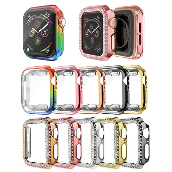 10buc Diamant Bara de protecție Caz de Protecție pentru Apple Watch SE 6 5 4 3 2 38MM 42MM Pentru Iwatch 6 5 4 40mm 44mm curea de ceas curea Fran-49k