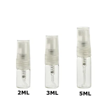 10buc Reîncărcabile 2 ml 3 ml 5ml Mini Portabil de Pulverizare de Sticlă Sticlă Goală de Parfum Sticle de Parfum cu Atomizor Accesorii pentru Călătorie
