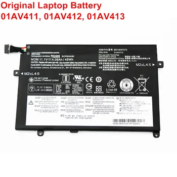 11.1 V 45WH Noi și Reale 01AV411 01AV412 01AV413 Laptop Notebook Bateriei Pentru Lenovo ThinkPad E470 E470C E475 SB10K97568 SB10K97569