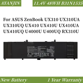 11.4 V 48WH B31N1535 Baterie Laptop Pentru ASUS ZenBook UX310 UX310UA UX310UQ UX410 UX410U UX410UA UX410UQ U4000U U400UQ RX310U