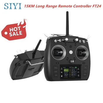 15Km SIYI FT24 2.4 G 12CH Transmițător Radio Telecomanda cu OTA Mini Receptor pentru TBS Crossfire/ Frsky R9M FPV Drone