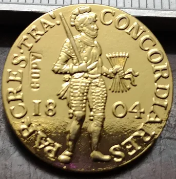 1804 Olanda 1 Ducat De Aur Copie De Monede Rare