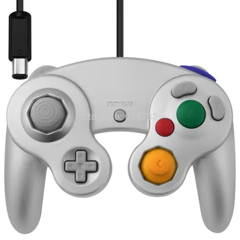 1buc GC controller De GameCube Console pentru Consola Wii Pentru Nitendo Controler cu Fir cu Wii GC Port