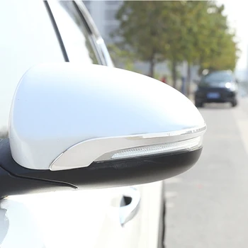 2 buc/set din oțel inoxidabil Auto Oglinda retrovizoare Autocolant Pentru Hyundai Tucson 2015-2019 Oglinda Retrovizoare Capacul Lateral Accessries hxh