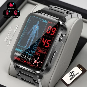 2022 Sport Nou Ceas Inteligent Bărbați Sangao Laser Sănătate Rata de Inima tensiunea de Fitness Ceas IP68 rezistent la apa Smartwatch Pentru Xiaomi