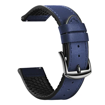 22mm Curea din Piele Universal Silicon Inteligent Watchbands Pentru Samsung Gear S3/Onoare Ceas de Înlocuire Trupa Curea