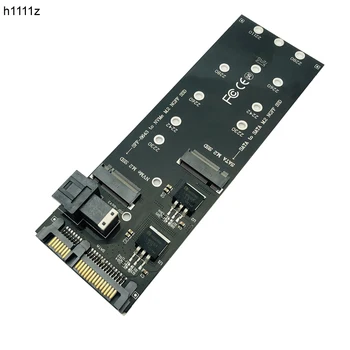 22Pin SATA M. 2 SSD Adaptor SFF-8643 să NVMe M. 2 unitati solid state SSD Bord m.2 SATA SSD LA SATA Adaptor NVME SSD pentru a SFF-8643 Carduri de Expansiune
