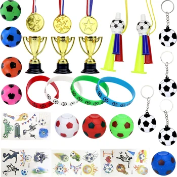 28Pcs Favoruri de Partid Pentru Copii Fotbal Tematice de Ziua Băieți Fete Goodie Bag Tipe Școală Carnaval Premii Pinata Umplutură Jucarii