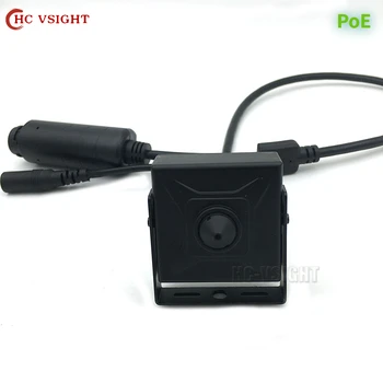 2MP, 3MP, 5MP H. 265 Mini Pinhole Camera POE IP de Interior de Securitate Metal ONVIF IP CCTV Sistem de Supraveghere Video Cam P2P