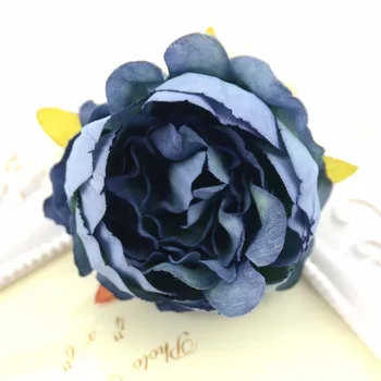 30pcs Ieftine 5cm Mătase Artificială Bujor Cap de Floare de Nunta de Decorare Diy Artizanat Accesorii European de Simulare Flori False