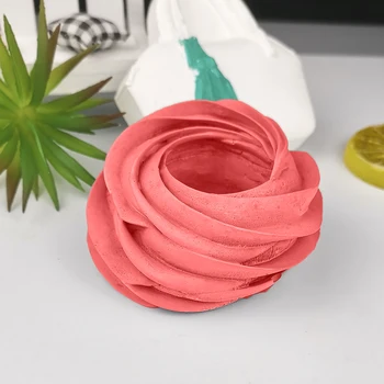 3D Unt Crema Mousse de Forma Lumânare Săpun Fondant tort Mucegai Silicon Manual DIY Aromoterapie Mucegai Acasă Decorare DIY Artizanat