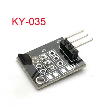 3pin KY-035 Clasa Bihor Analog Hall Senzor Magnetic Modul Diy Kit de Pornire KY035