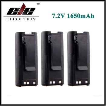 3x Eleoption 1650mAh 7.2 V Ni-MH Baterie pentru ICOM IC-F41GT IC-F41GS IC-F3GT IC-F3GS IC-F4GT